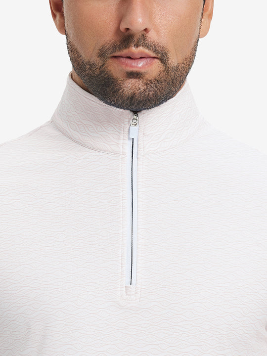 Full Print Quarter Zip Pullover