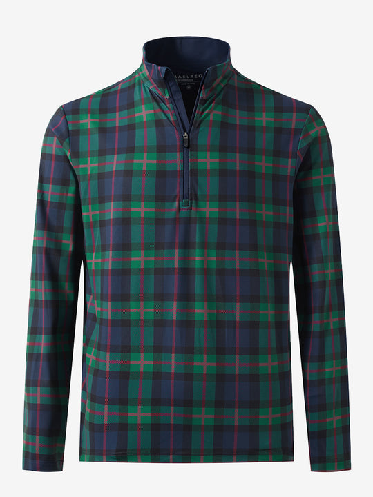 Full Print Lightweight Quarter Zip Pullover