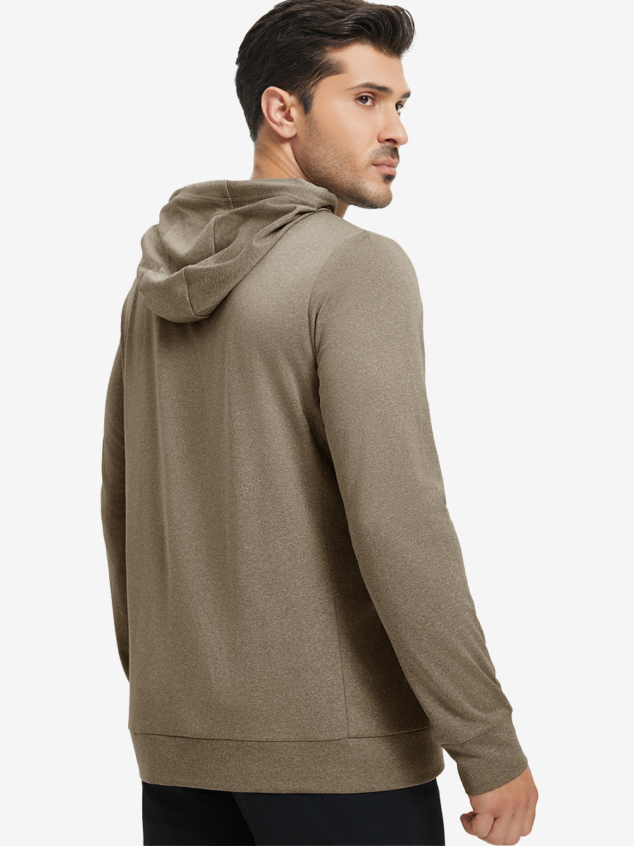 Classic Heather Pullover Hoodies with 2 Pocket