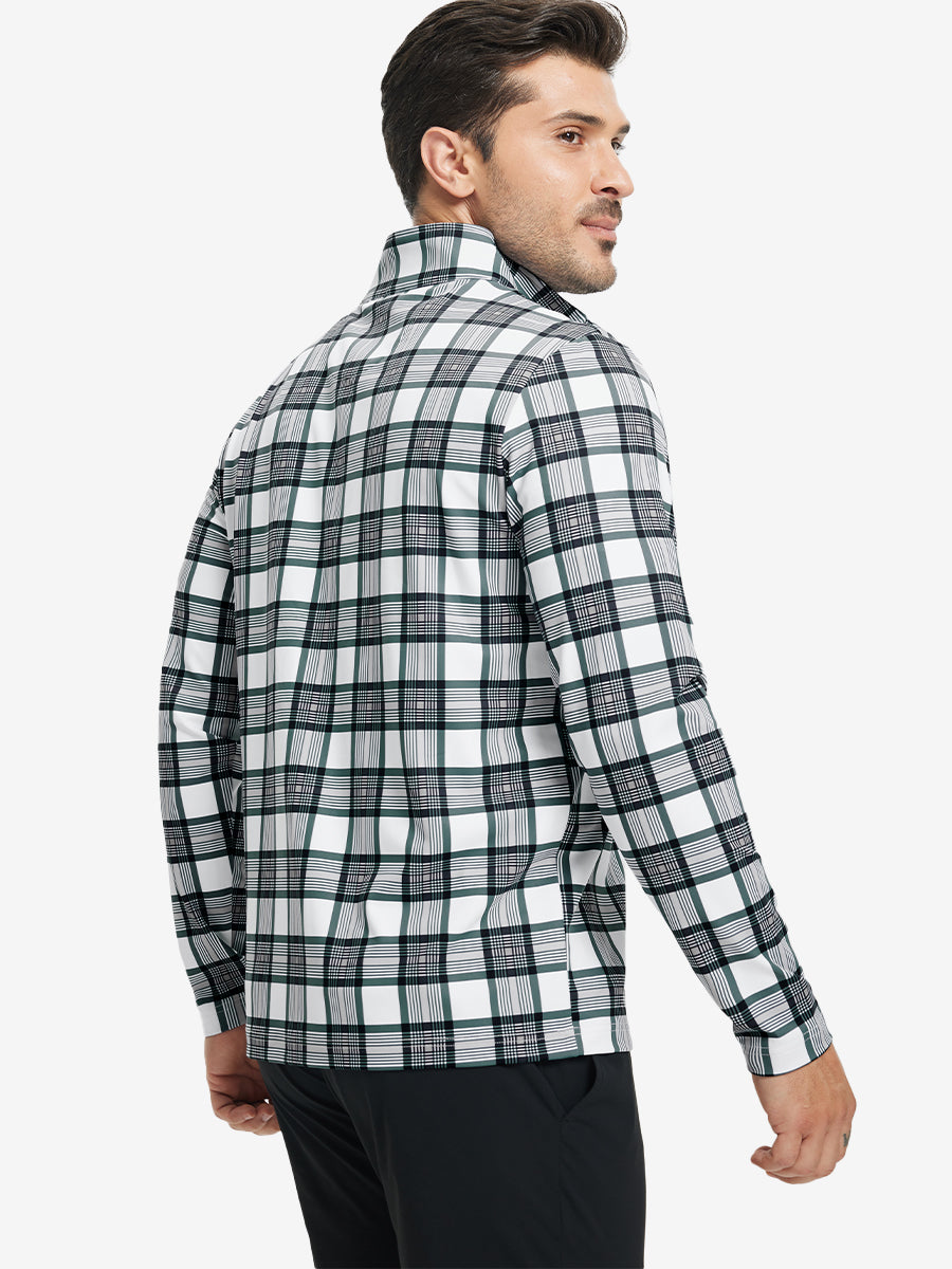 Full Print Quarter Zip Pullover